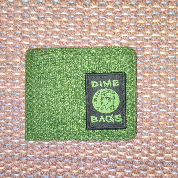 Dime Bags Green Wallet - Picture 1 of 2